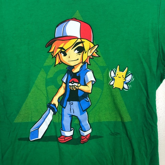 ✨TeeTurtle Pokémon x Legend of Zelda Top✨ - Picture 2 of 5
